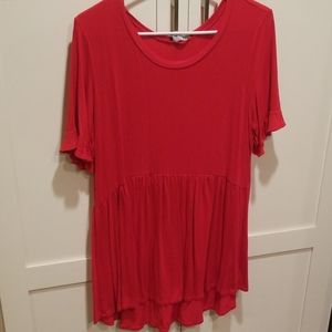 Boutique baby doll style top